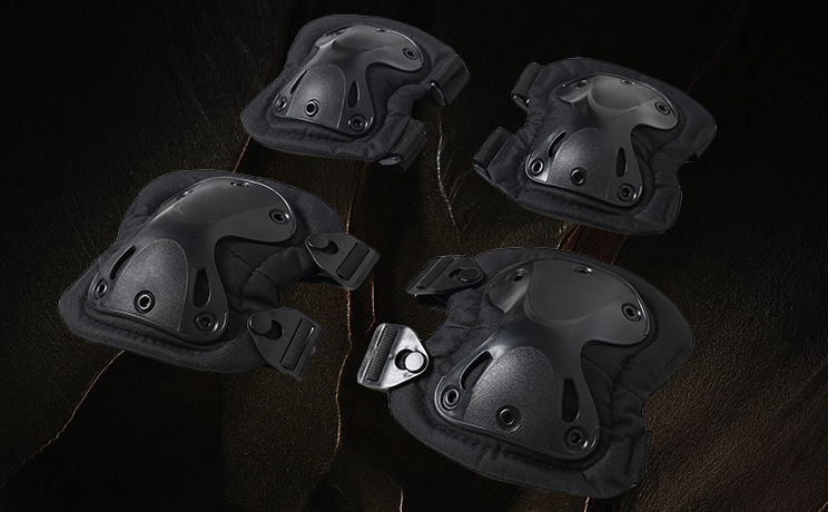 Tactical Golden Knee Pads Series